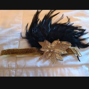 Flapper girl headband